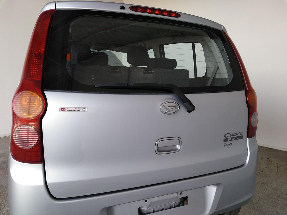 Daihatsu Cuore L276 Heckklappe silber S28 inkl. Heckscheibe Bj.2008