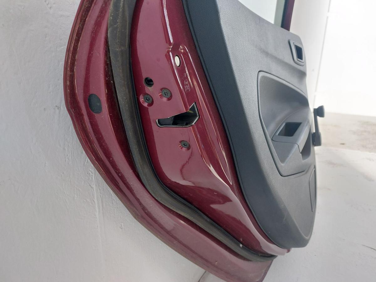 Ford Fiesta JA8 T&uuml;r hinten links Fondt&uuml;r im Rohbau Hot Magenta Hintert&uuml;r