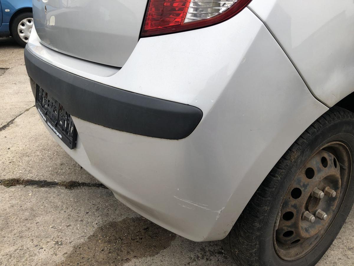 Hyundai i10 PA Stoßfänger hinten Heckschürze Heckstoßstange HD Sleek Silver Met