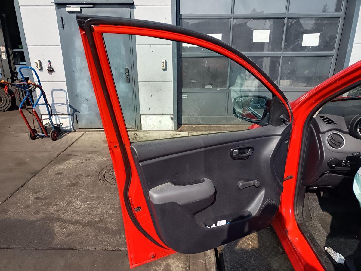 Hyundai I10 PA original T&uuml;r Roht&uuml;r vorne links H4 Electric Red Baujahr 2009