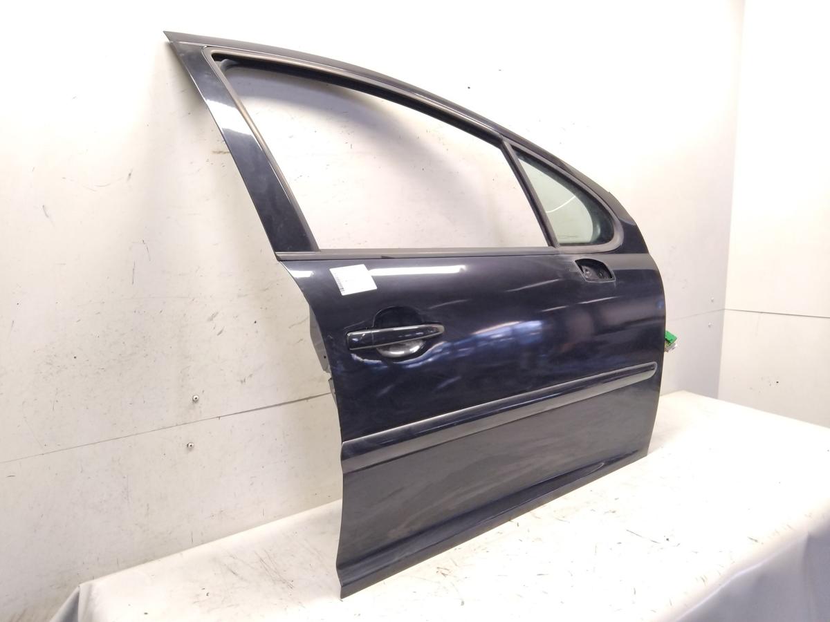 Peugeot 207 original T&uuml;r vorn rechts EXL Nachtschwarz Metallic BJ2006