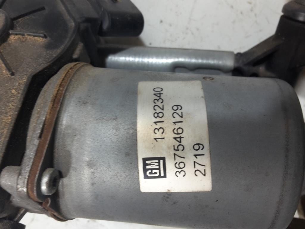 Opel Corsa (D) BJ 2009 Wischermotor vorn Wischergestänge 13182340 Valeo