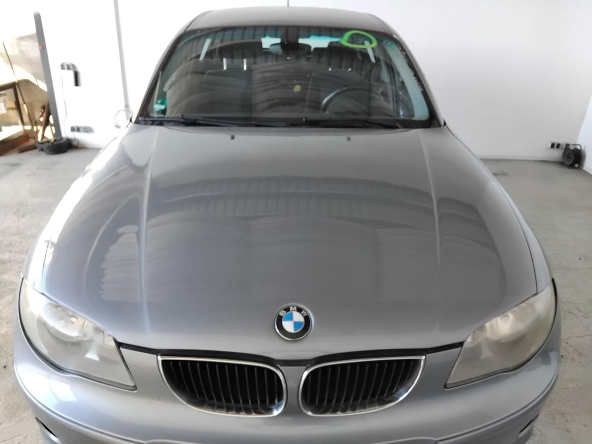 BMW 1er E81 E87 original Motorhaube Deckel vorn A18 Quarzblau Metallic BJ2006