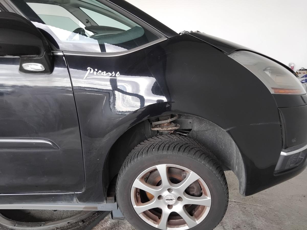 Citroen C4 Grand Picasso original Kotfl&uuml;gel vorn rechts EXY Onyx Schwarz BJ2007