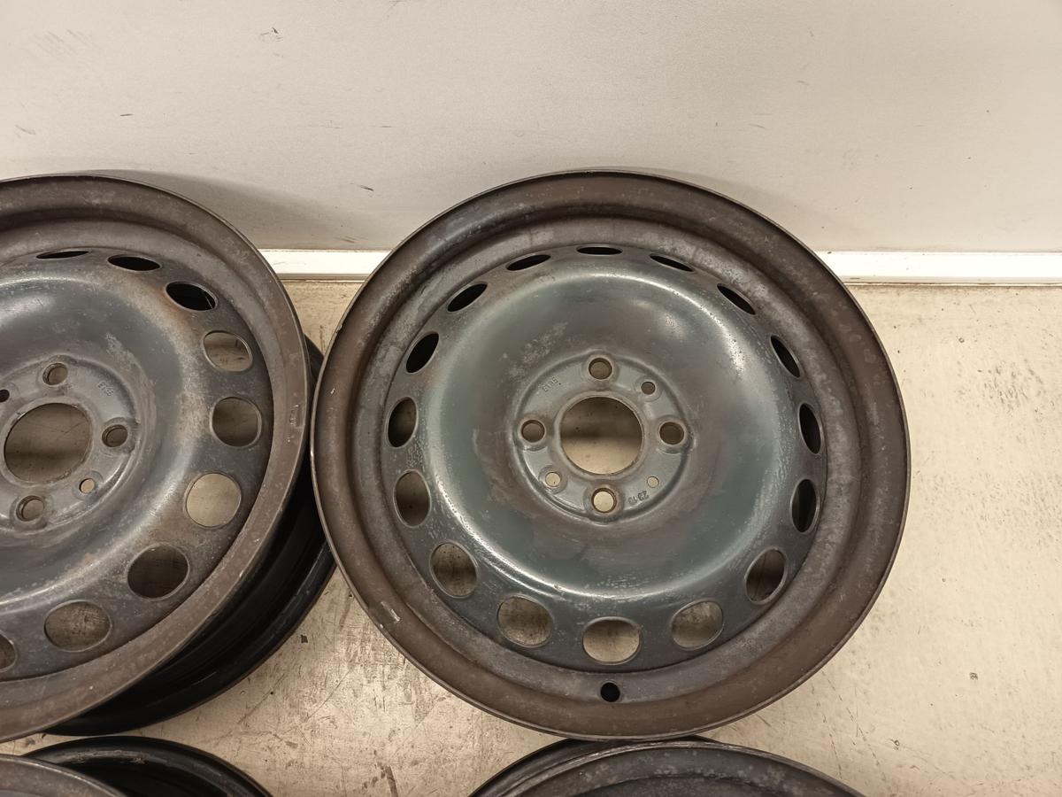 Ford KA RU8 Satz Stahlfelgen 5,5Jx14 ET35 Bj 2010 1,2L 51KW