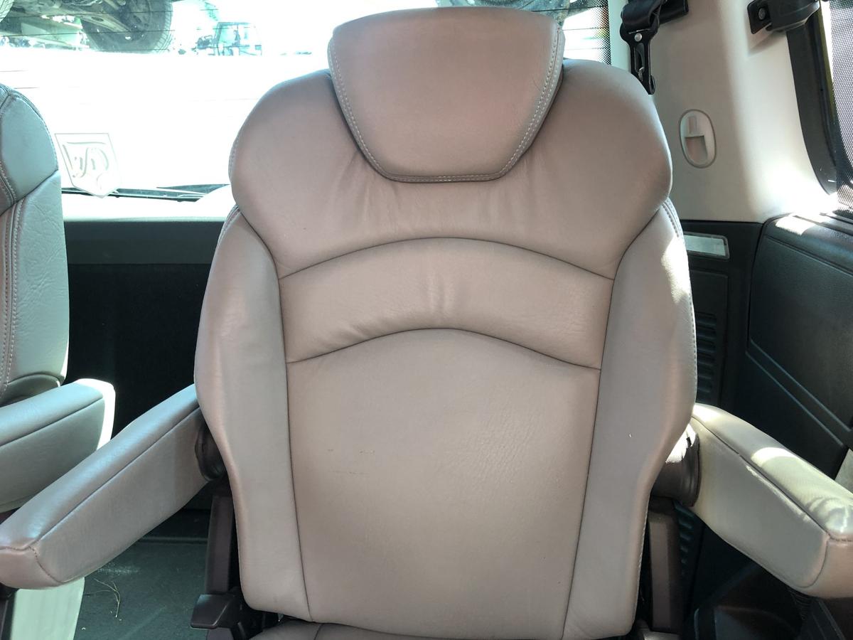 Peugeot 807 original Sitz hinten links Reihe 3 Fond Leder beige Bj 2004