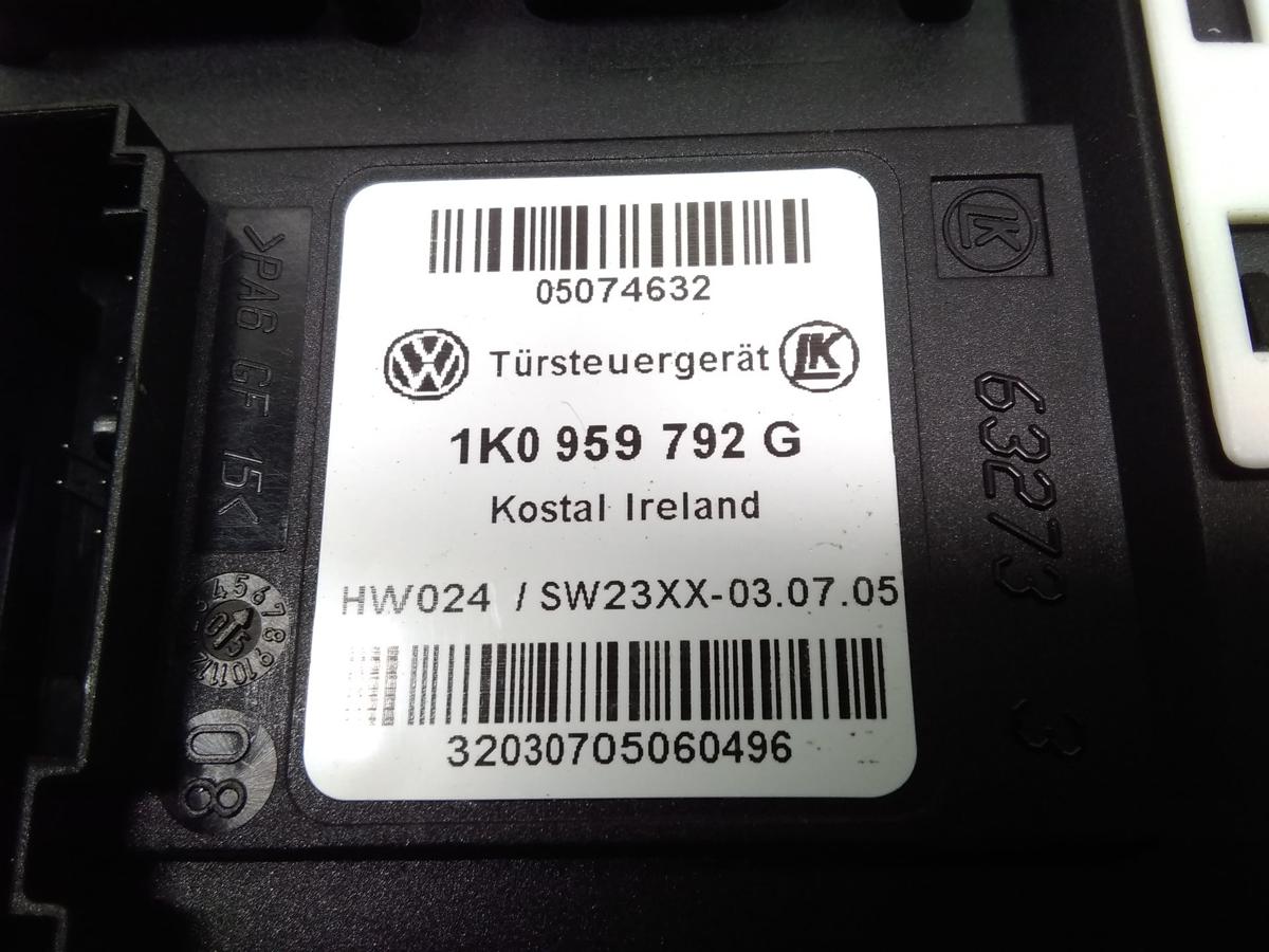 VW Golf Plus 5M original Fensterhebermotor vorn rechts mit T&uuml;rsteuerger&auml;t BJ2006