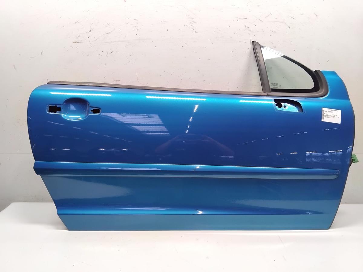 Peugeot 207 CC T&uuml;r rechts Beifahrert&uuml;r blaumetallic KMU blau neysha Bj.2009