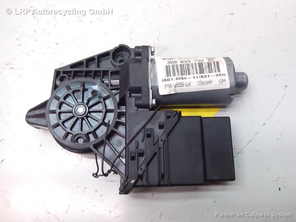 VW Passat B5 Variant BJ2005 Fensterhebermotor hinten rechts ohne Gestänge 3B9839752BF