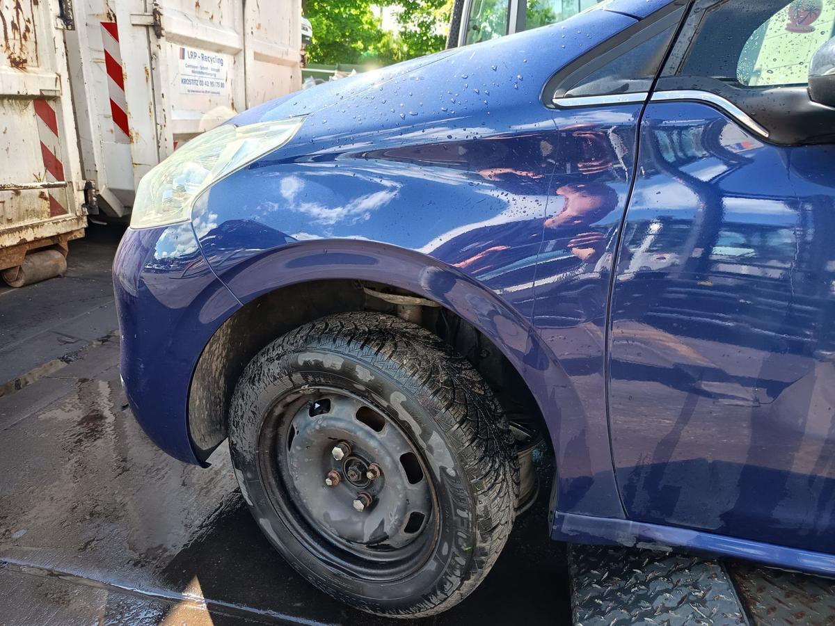 Peugeot 208 I orig Kotflügel links Fahrerseite KUC Blau Bj 2012-2015