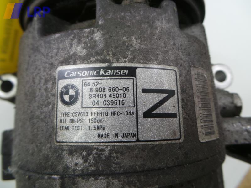 BMW 3-Er E46 BJ: 2001 Kompressor Klima 6452690866008 CALSONIC 3R40445010