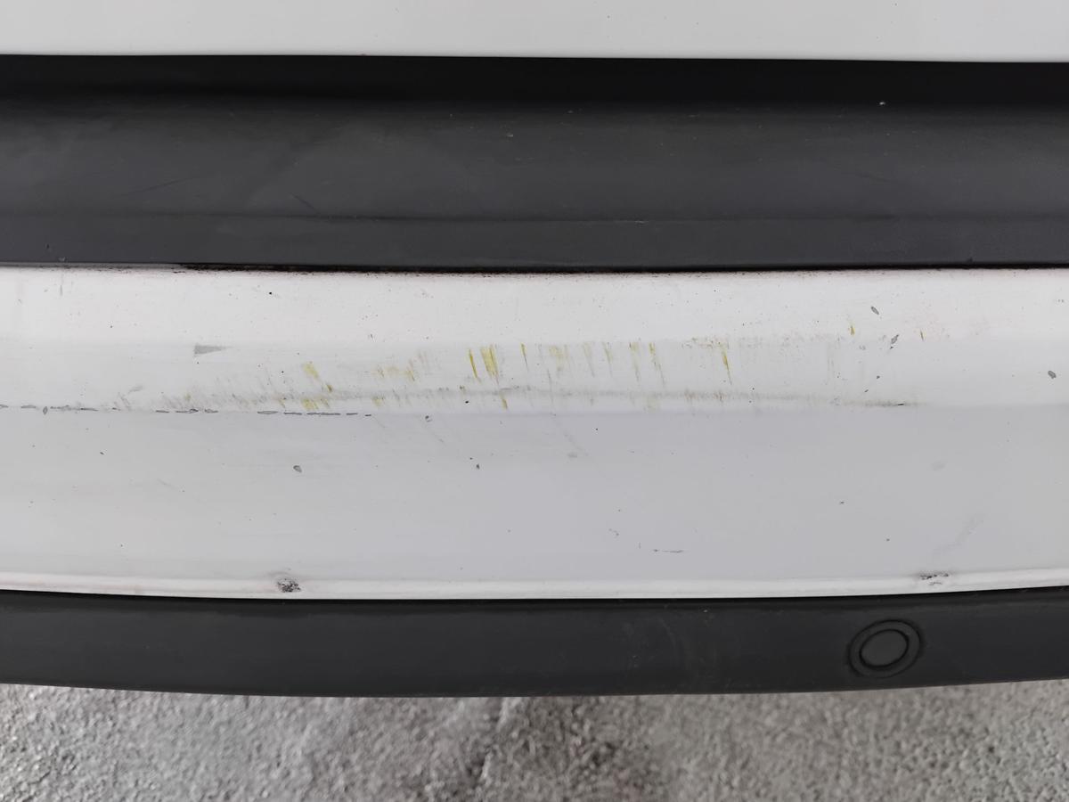 Opel Vectra C Kombi orig Sto&szlig;stange Stossf&auml;nger hinten PDC Facelift BJ2007 Z474 Casablancawei&szlig;