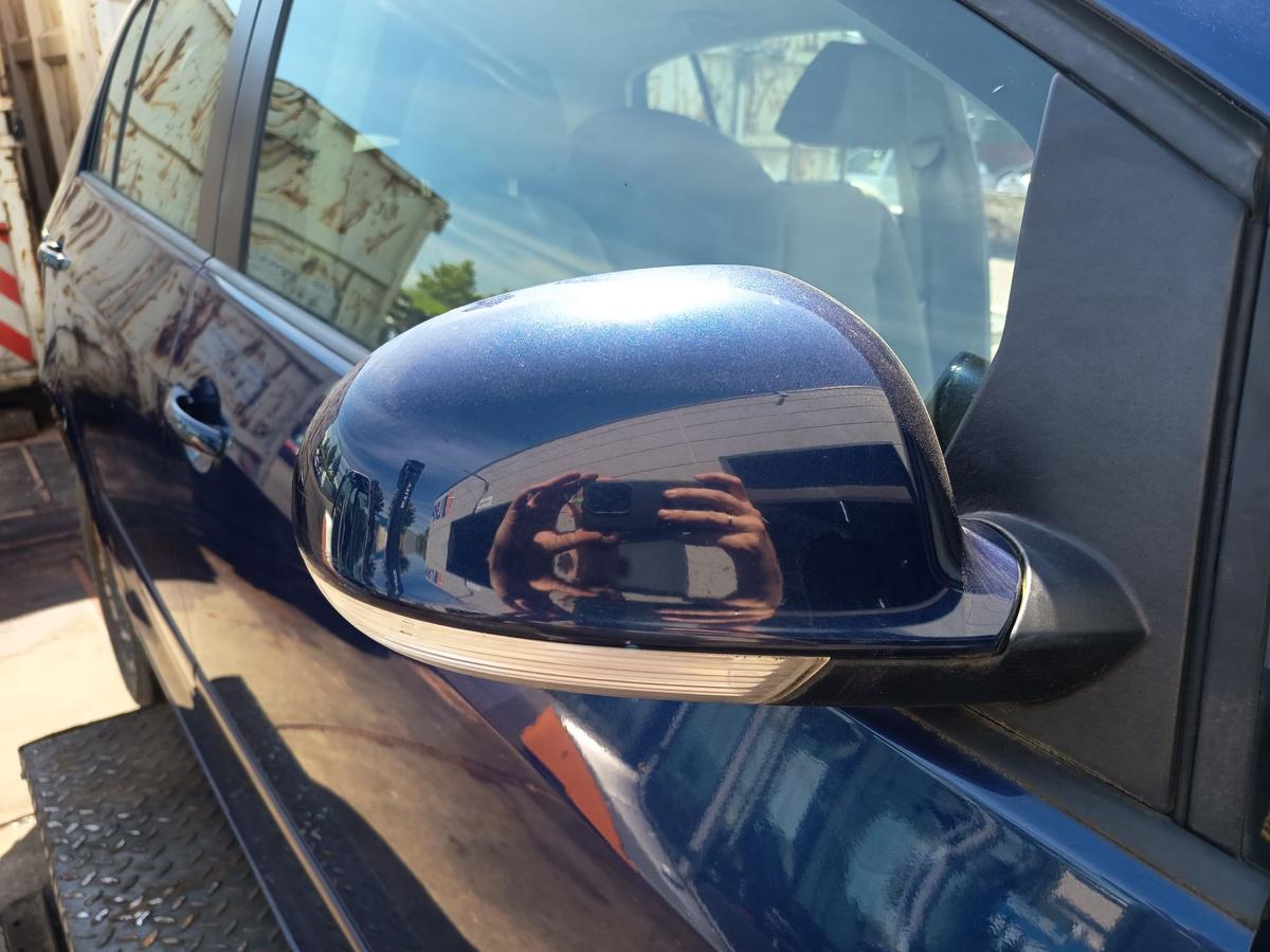 VW Golf Plus 5M original Aussenspiegel rechts elektrisch D5Q Shadow Blue Bj 2006