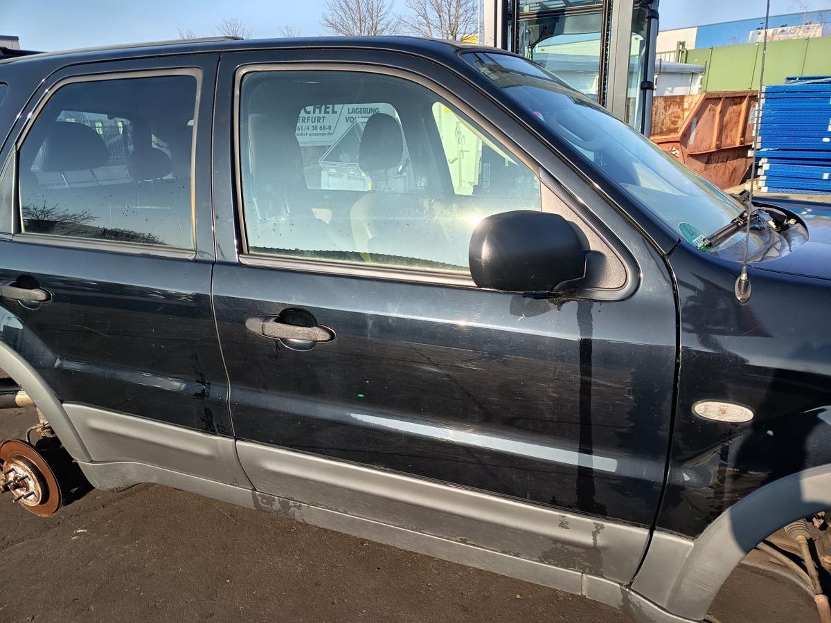 Ford Maverick II original T&uuml;r vorn rechts Beifahrer Ebonyschwarz Bj 2005