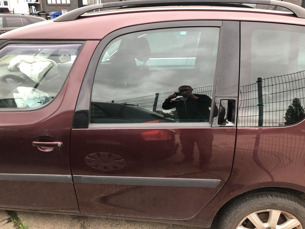Skoda Roomster 5J T&uuml;r hinten links Fondt&uuml;r im Rohbau LF3X Rosso Brunello