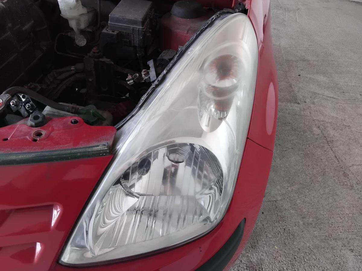 Nissan Pixo original Scheinwerfer links Halogen mit LWR BJ2010 tr&uuml;b
