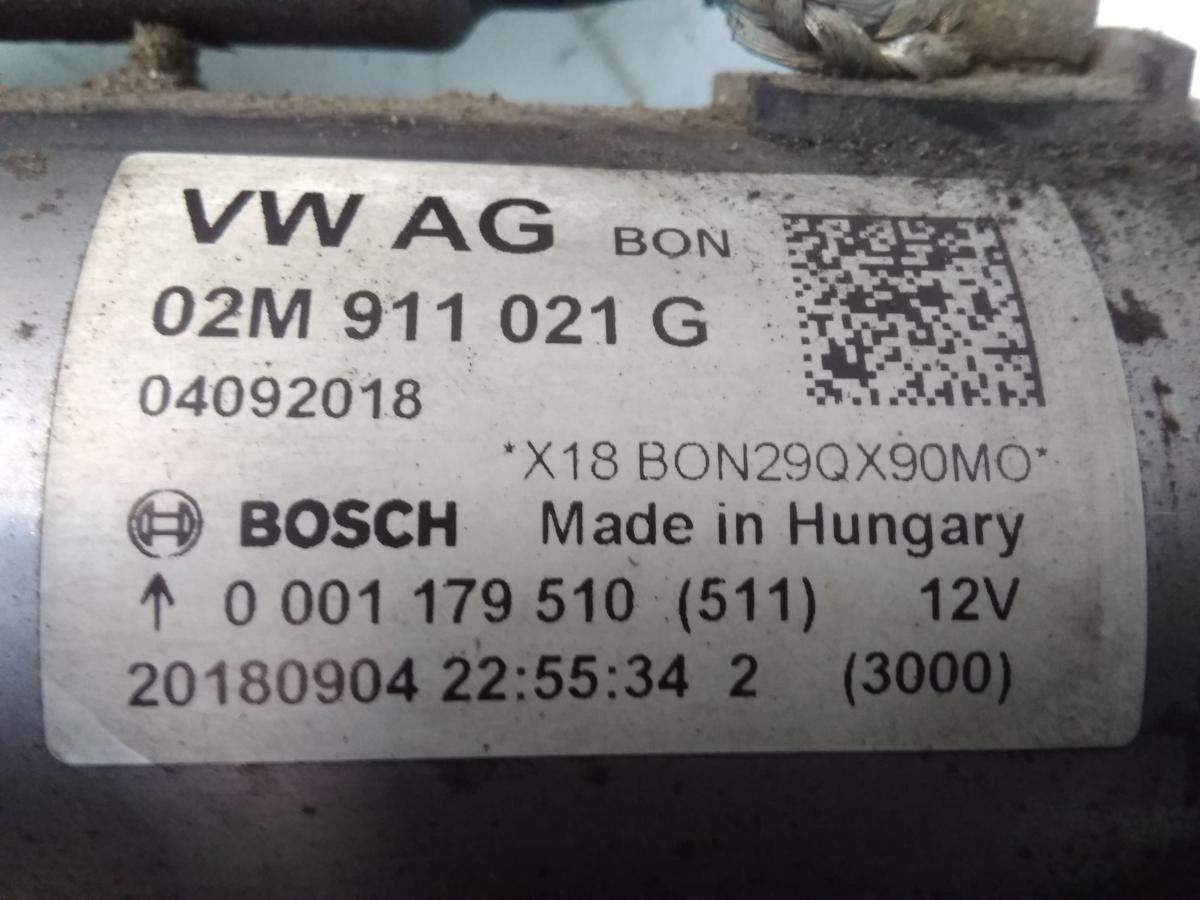 VW Up original Anlasser Starter 1.0 44kw CHYA BJ2018 02M911021G Bosch