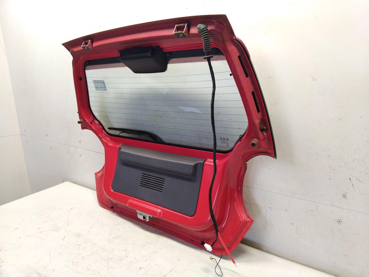 Chevrolet Matiz KLAK Heckklappe rot uni 71U Super Red mit Heckscheibe BJ2009