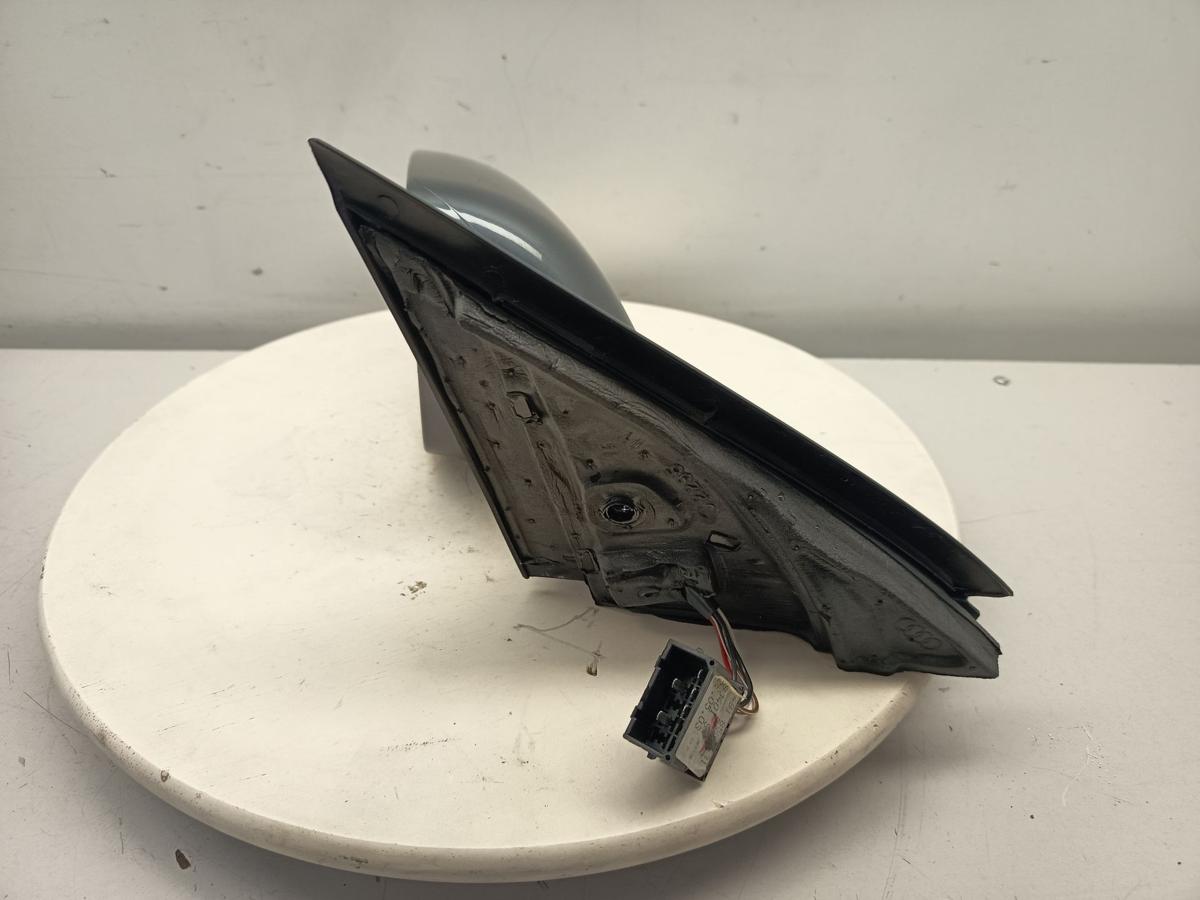 Audi A6 original Au&szlig;enspiegel links elektrisch LX7Z Delfingrau Baujahr 2003