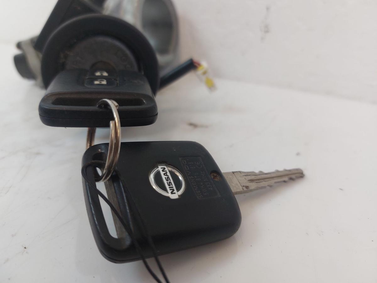 Nissan Micra K12 Zündschloss Lenkschloss mit 2 Schlüsseln Schließzylinder