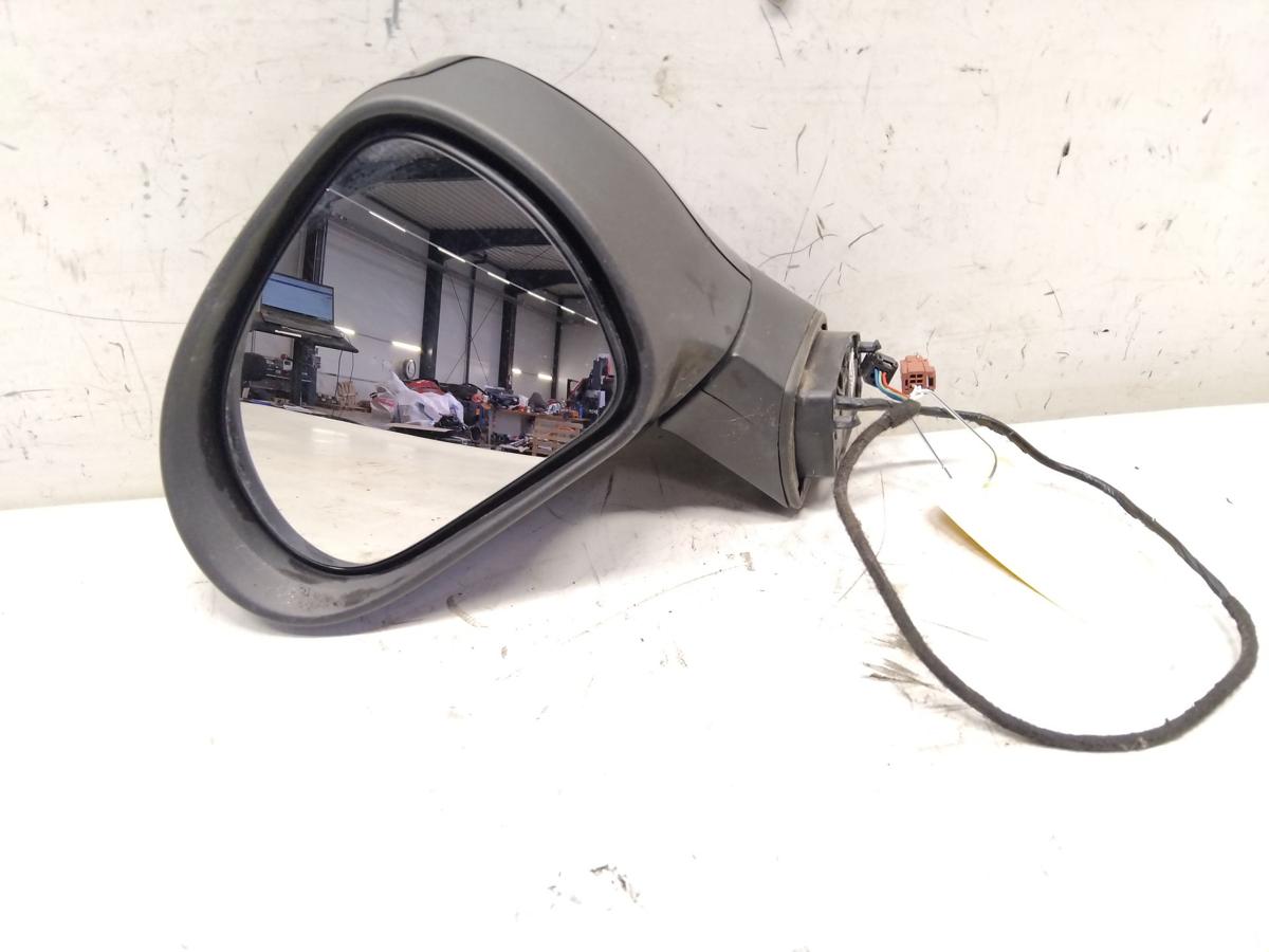 Peugeot 207 orig Au&szlig;enspiegel links EXL Nachtschwarz elektrisch beheizt BJ2006