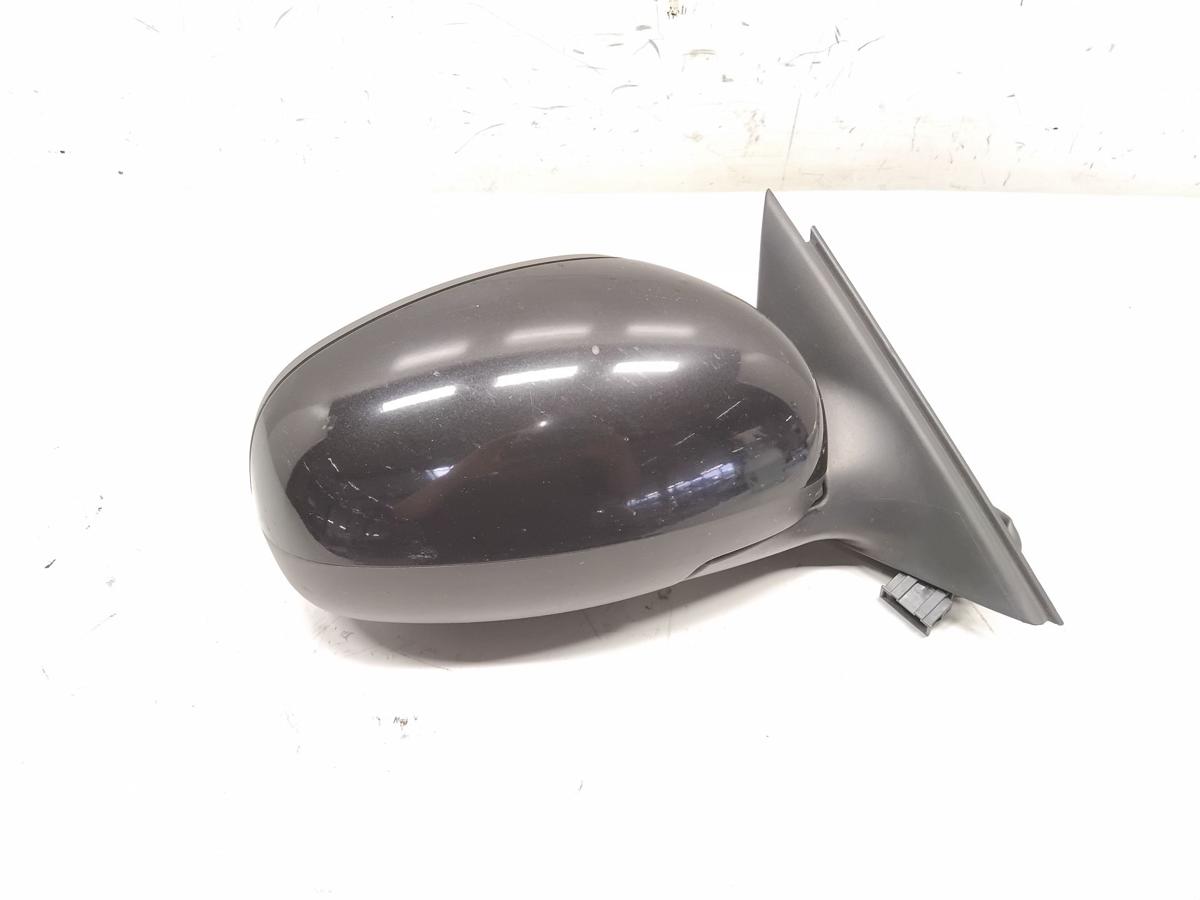 Skoda Fabia 2 5J original Au&szlig;enspiegel rechts schwarzmetallic 9910 Bj.2008