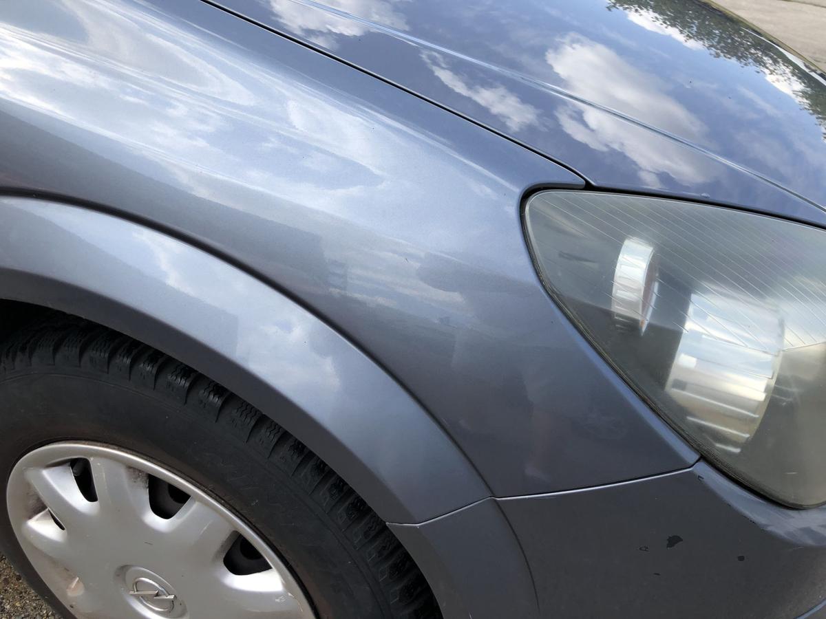Opel Astra H Kotfl&uuml;gel vorn rechts Beifahrerseite Seitenwand 3KU Moonland Met