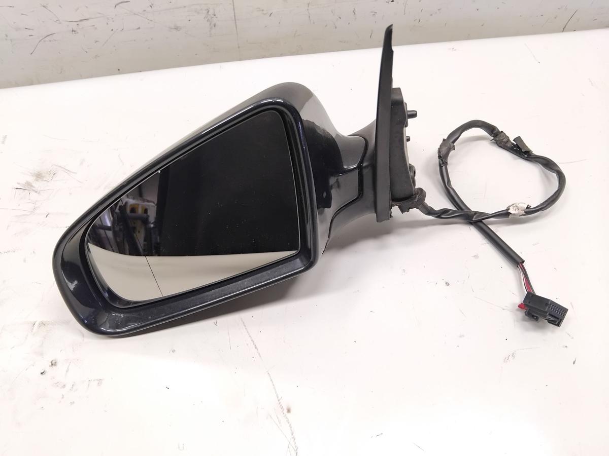 Audi A6 4F Au&szlig;enspiegel links LZ9W Ebonyschwarz elek anklappbar beheizt BJ2004