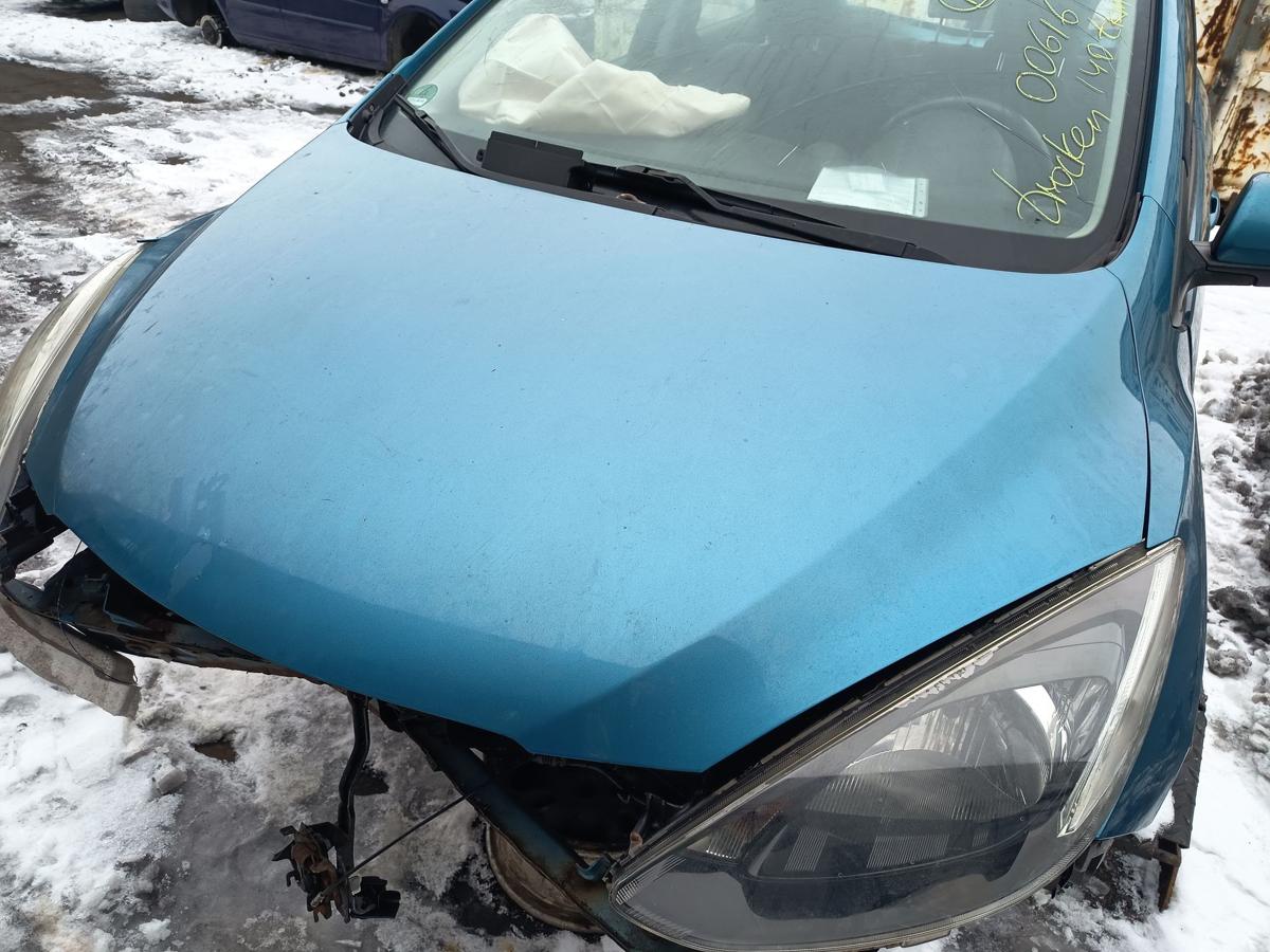 Mazda 2 DE original Motorhaube 40E Faroblau Facelift Baujahr 2010