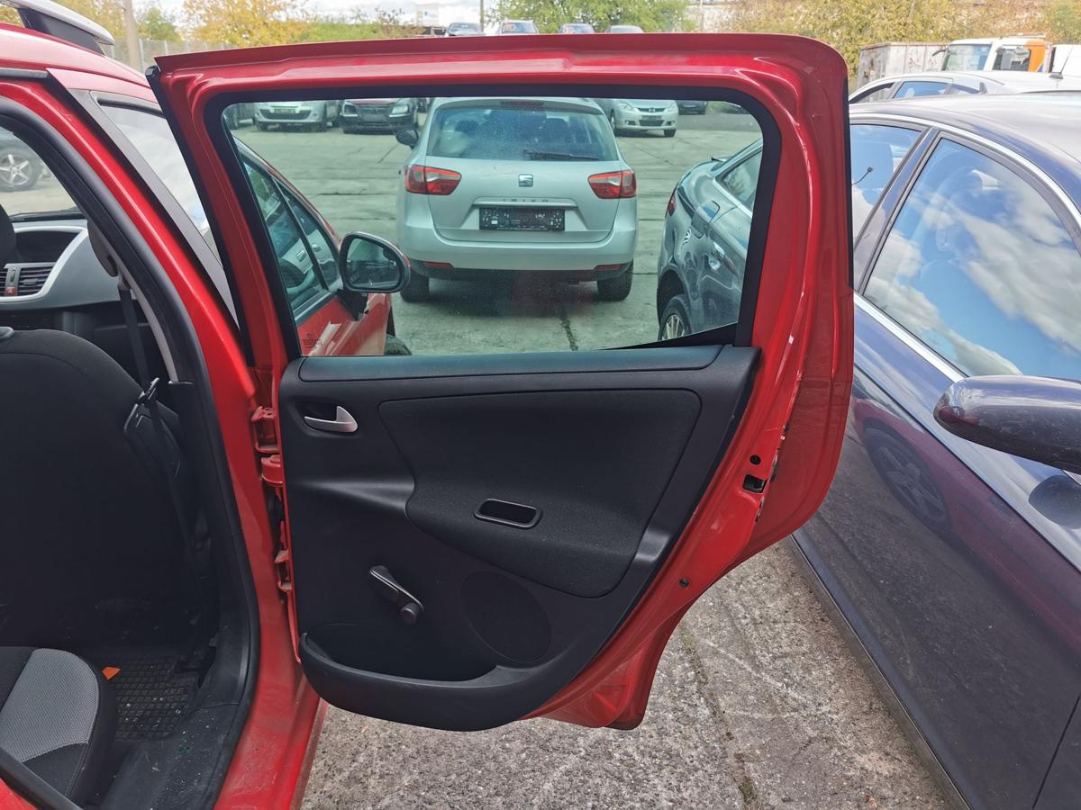 Peugeot 207 SW WE Tür Autotür Fondtür hinten rechts Rohbautür KKN Rouge Aden