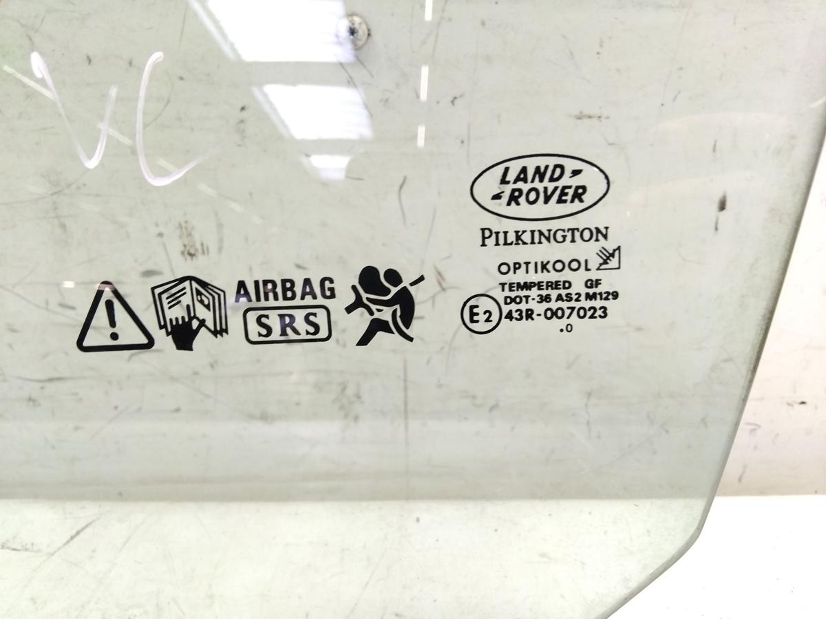 Land Rover Freelander LN original T&uuml;rscheibe vorn links 5t&uuml;rig gr&uuml;ncolor BJ2000