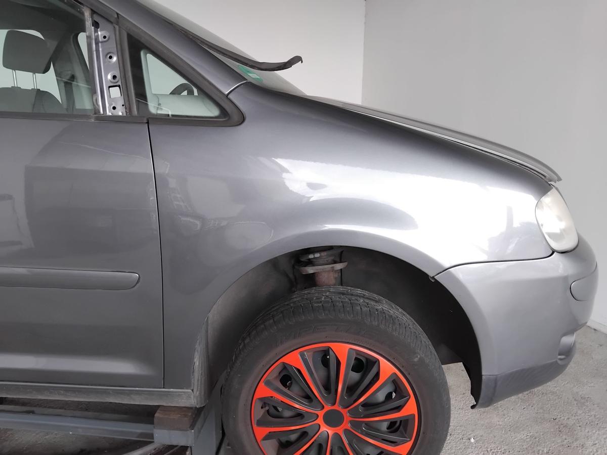 VW Touran 1T original Kotflügel vorn rechts LD7X platinumgreymetallic BJ2006
