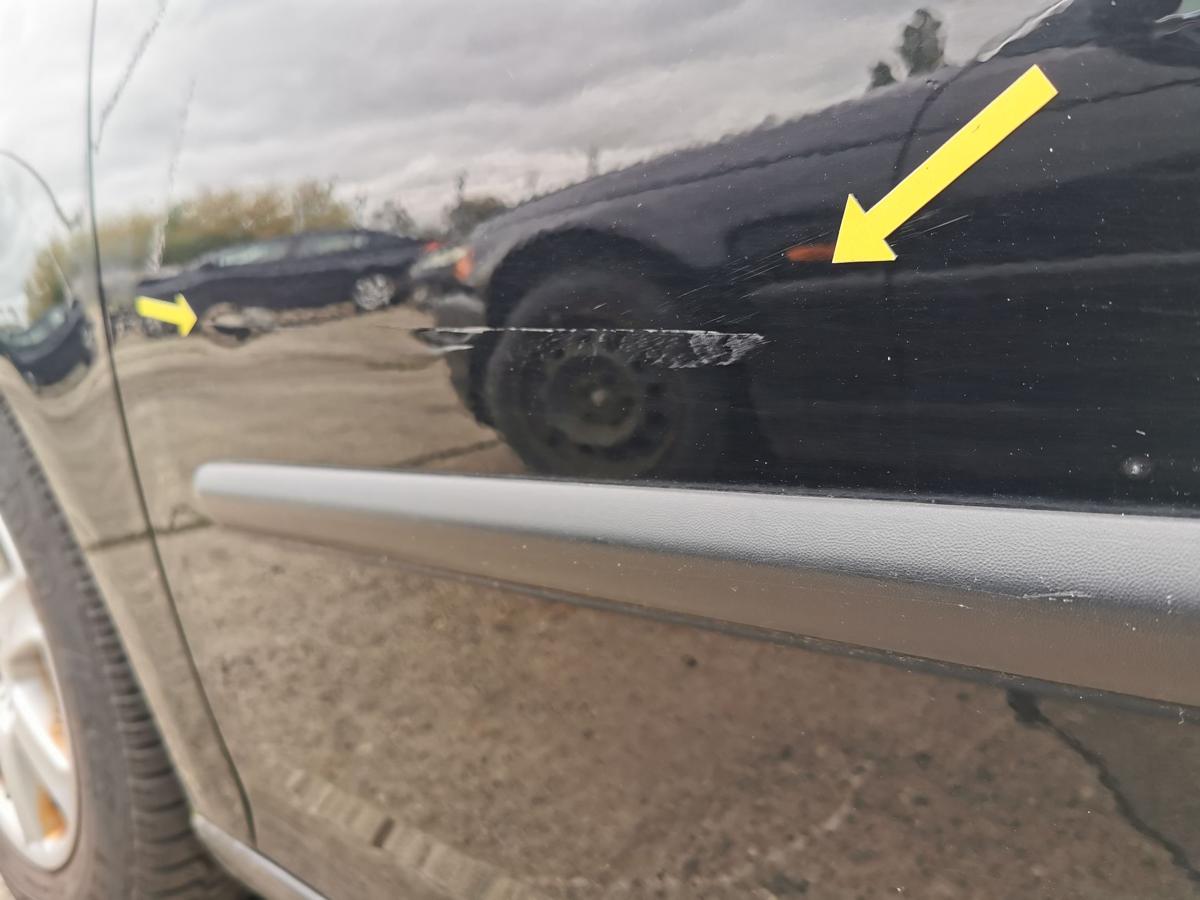 VW Golf V 5 1K Fahrertür Tür Atotür vorn links L041 Brillantschwarz TEXT BILDER