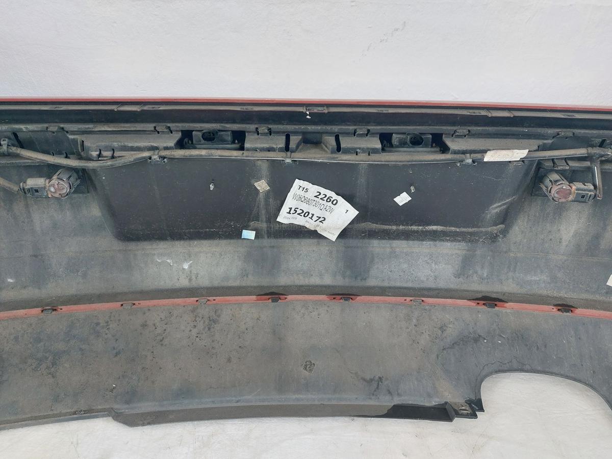VW Polo 9N3 Stoßfänger hinten Heckschürze mit PDC LA2W Copper Orange