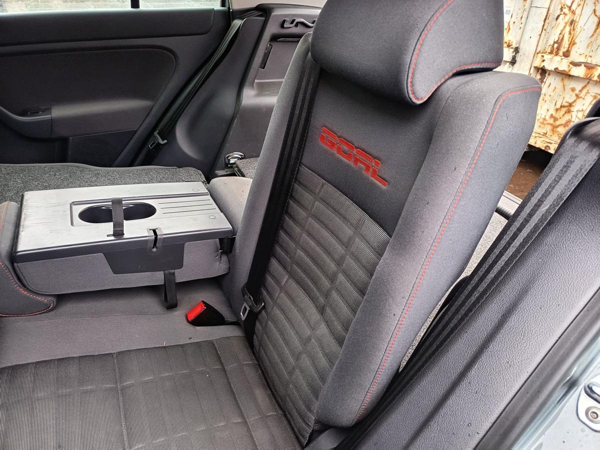 VW Golf Plus 5M original R&uuml;cksitzbank hinten Fond Stoff Goal Bj 2006