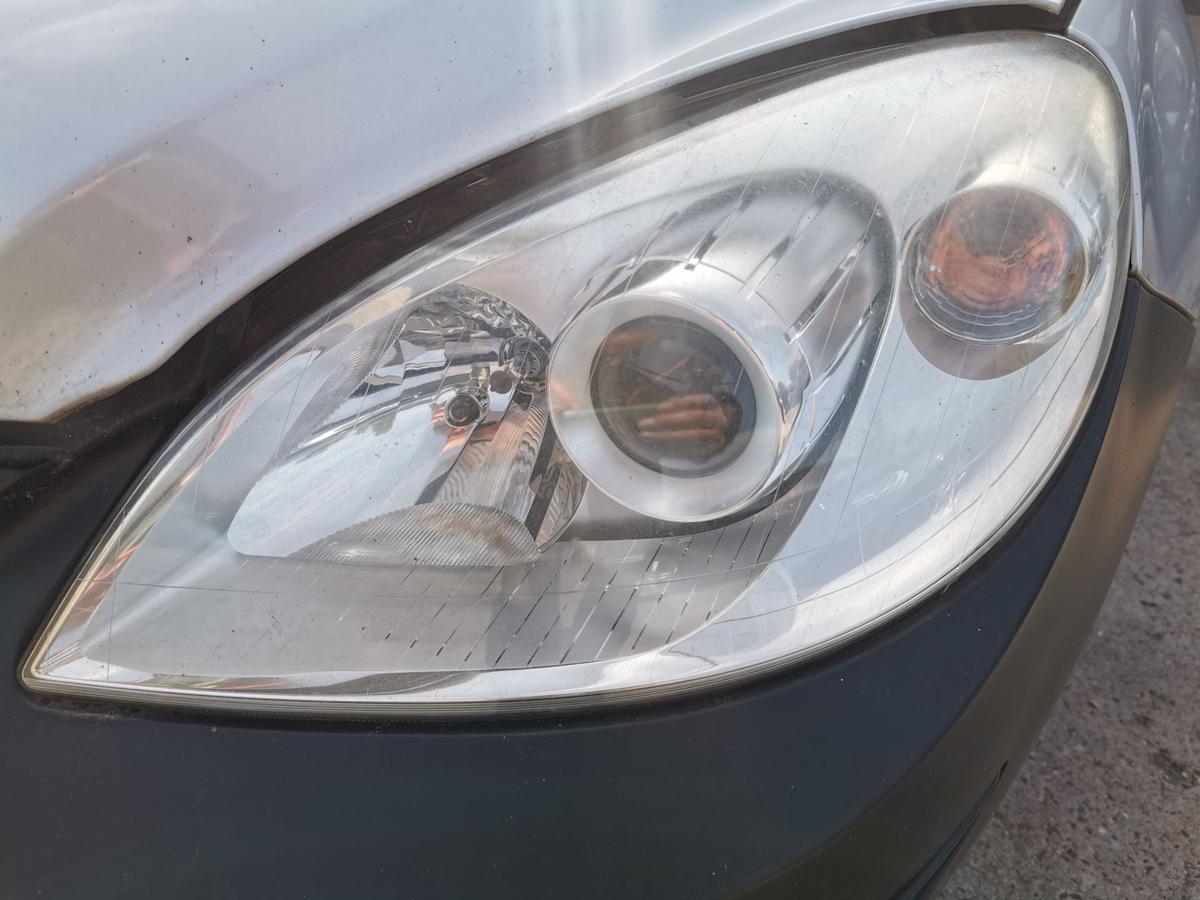 Mercedes B Klasse 245 Scheinwerfer Hauptscheinwerfer Lampe vorn links trüb