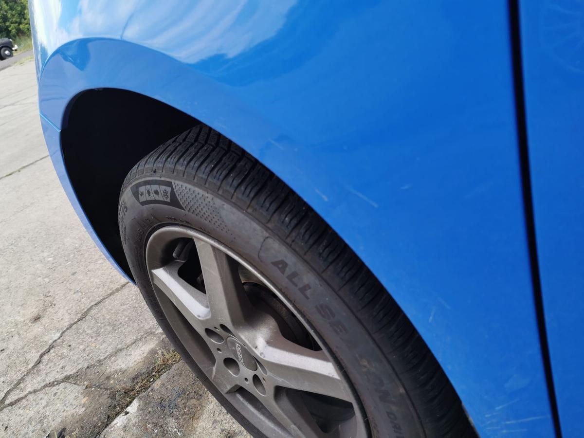 Seat Ibiza 6J Kotflügel Fender Seitenwand vorn links blau TEXT BILDER