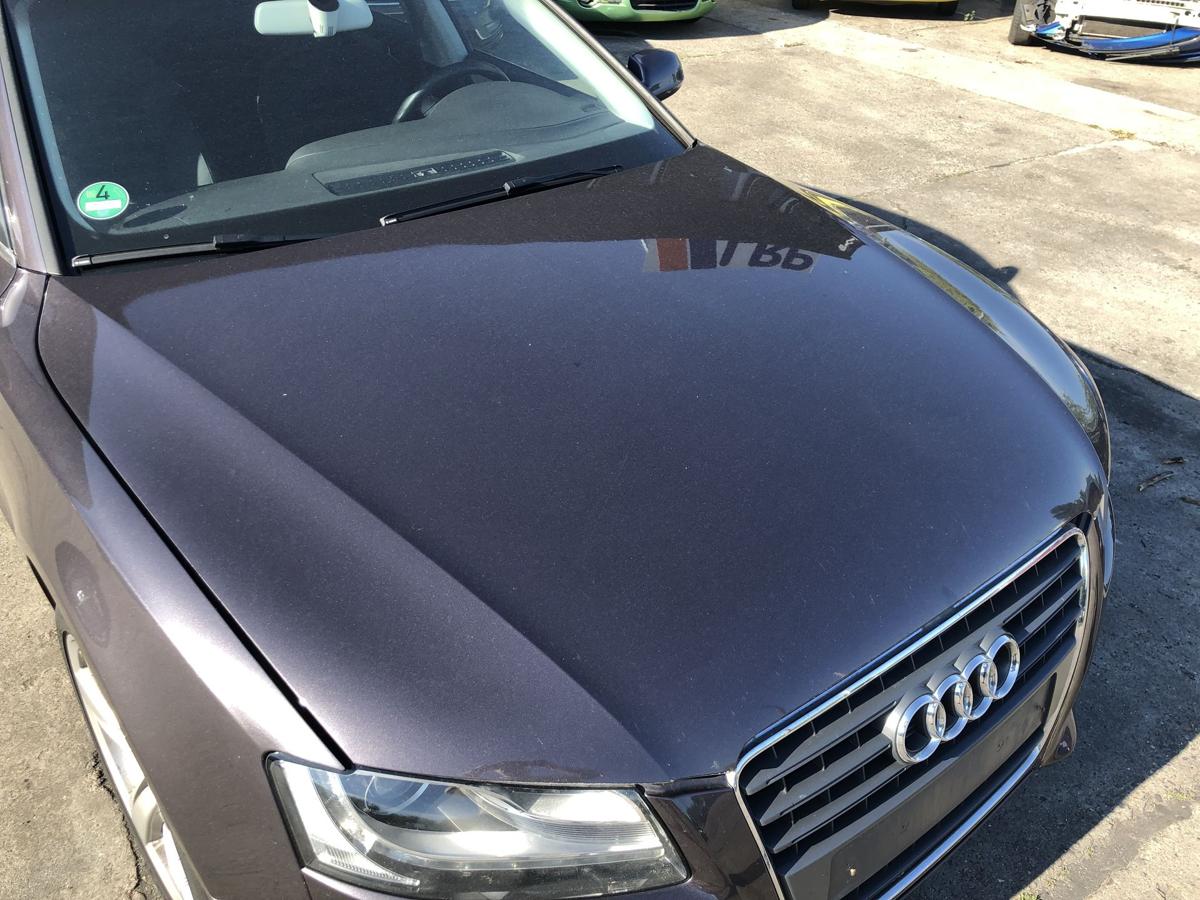 Audi A5 8T Sportback Motorhaube Haube Klappe Deckel vorn LZ4X Amethystgrau Met