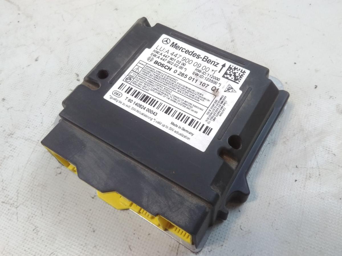 Mercedes Benz Vito 447 original Airbagsteuerger&auml;t unfallfrei A4479000900 Bj.2014
