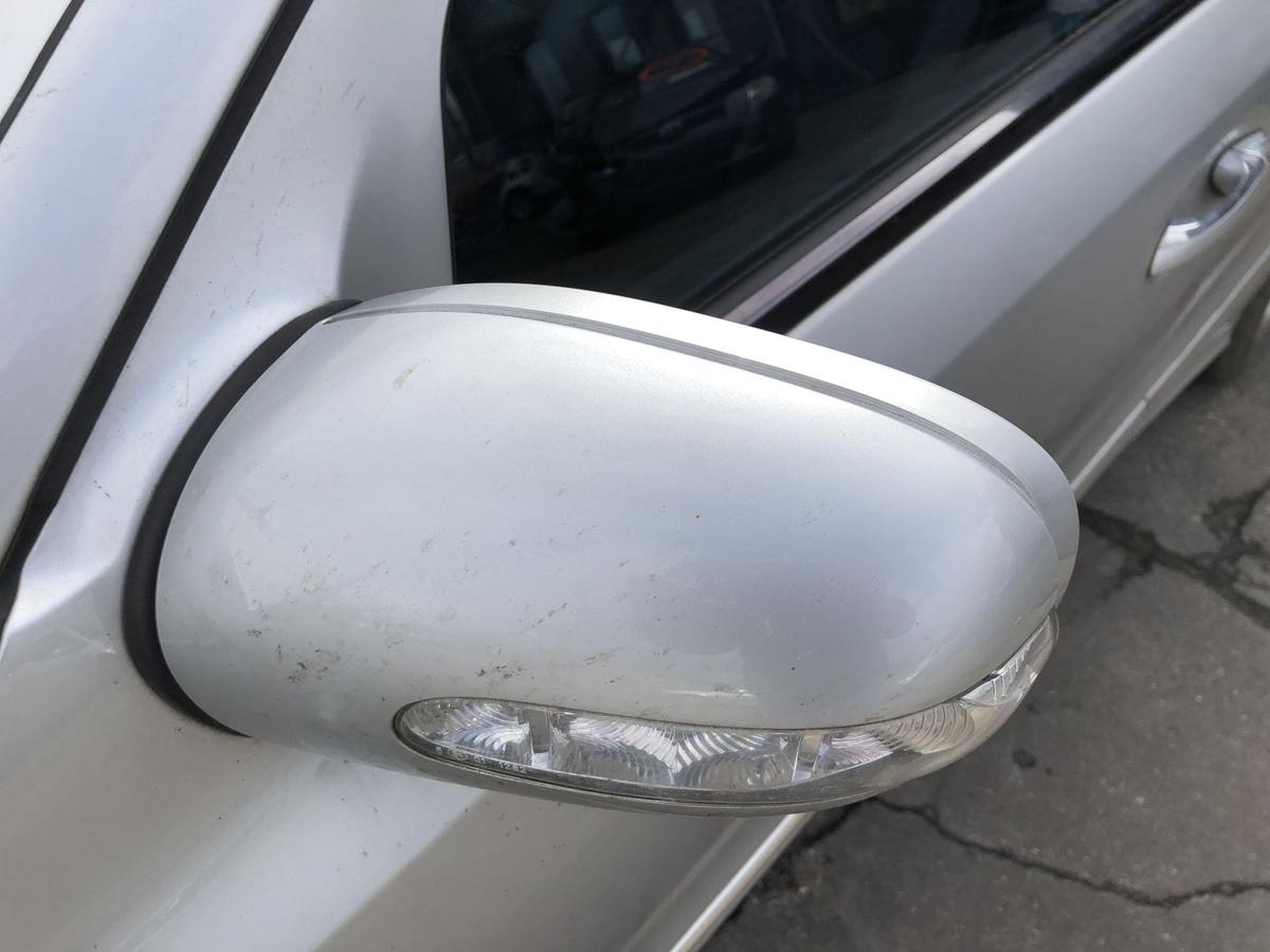 Mercedes E Klasse W211 Au&szlig;enspiegel links Seitenspiegel elekt 744 Brillantsilber