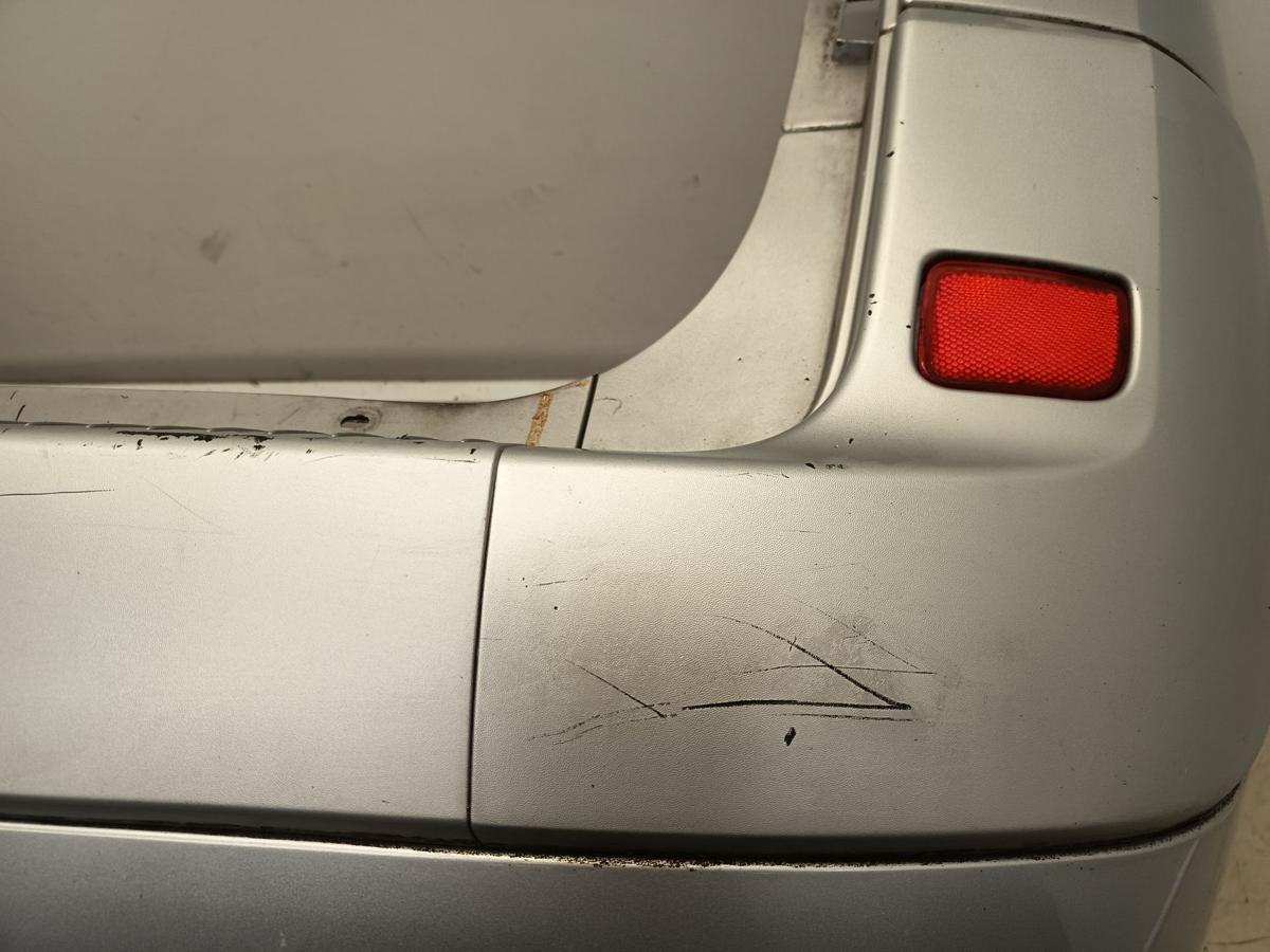 Renault Grand Scenic II 2 orig Stoßstange hinten Stoßfänger TED69 Silber Bj 07