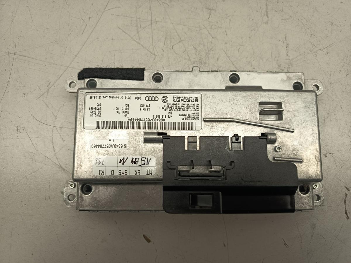 Audi A6 4F original Navigation Display 4F0919603B Bj 2006