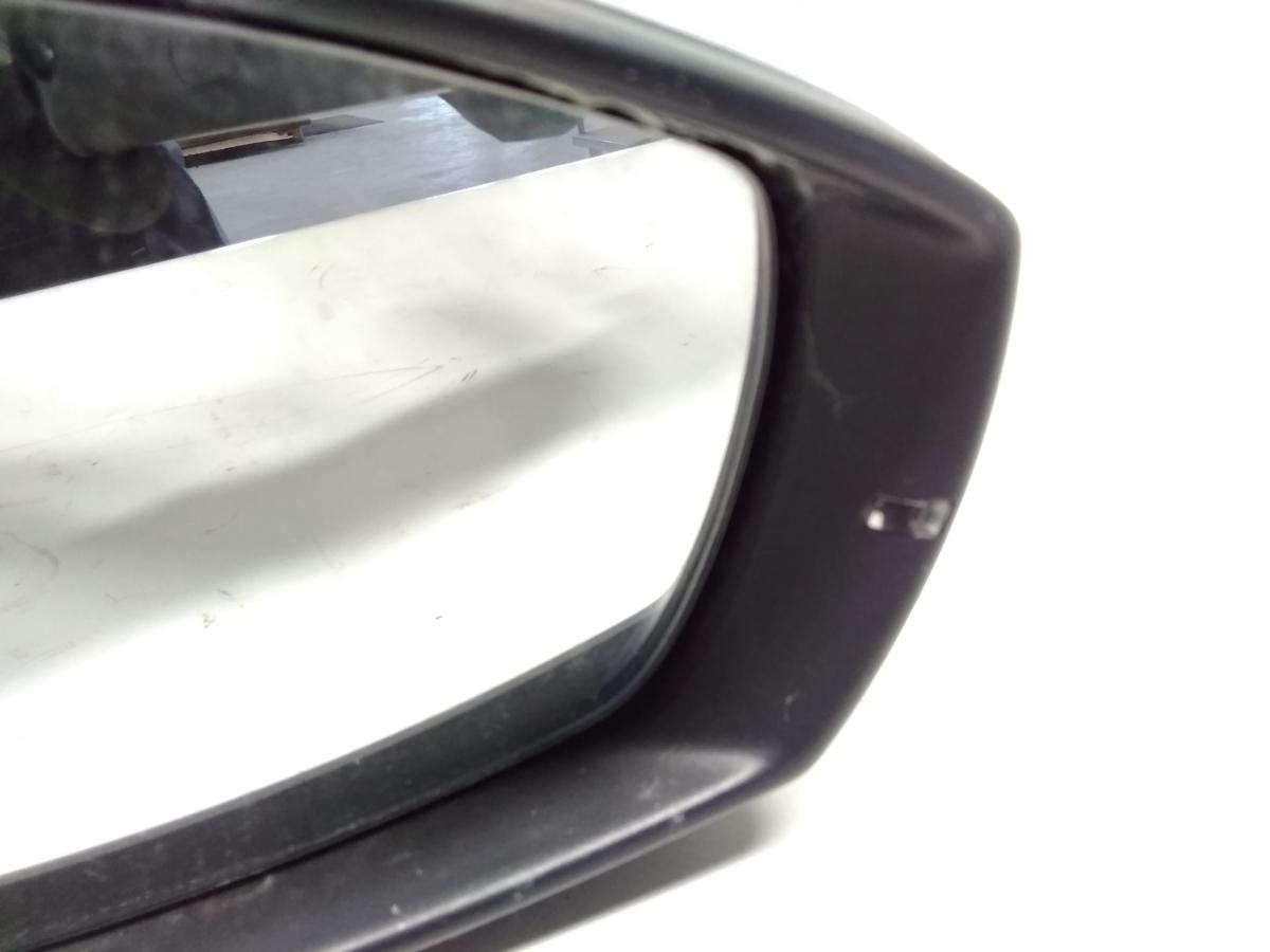VW Polo 6R original Au&szlig;enspiegel rechts reflexsilbermetallic LA7W Bj2010 6-polig