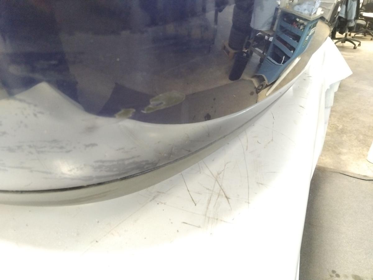 VW Golf 4 Variant original Stoßfänger Stoßstange hinten indigoblaumetallic