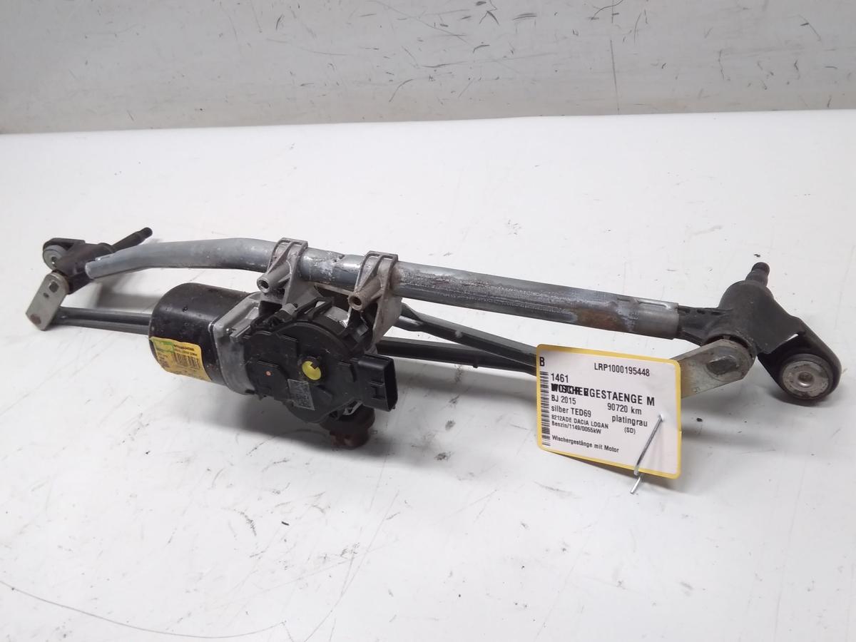 Dacia Logan 2 original Wischergest&auml;nge mit Wischermotor vorn BJ2015 Valeo