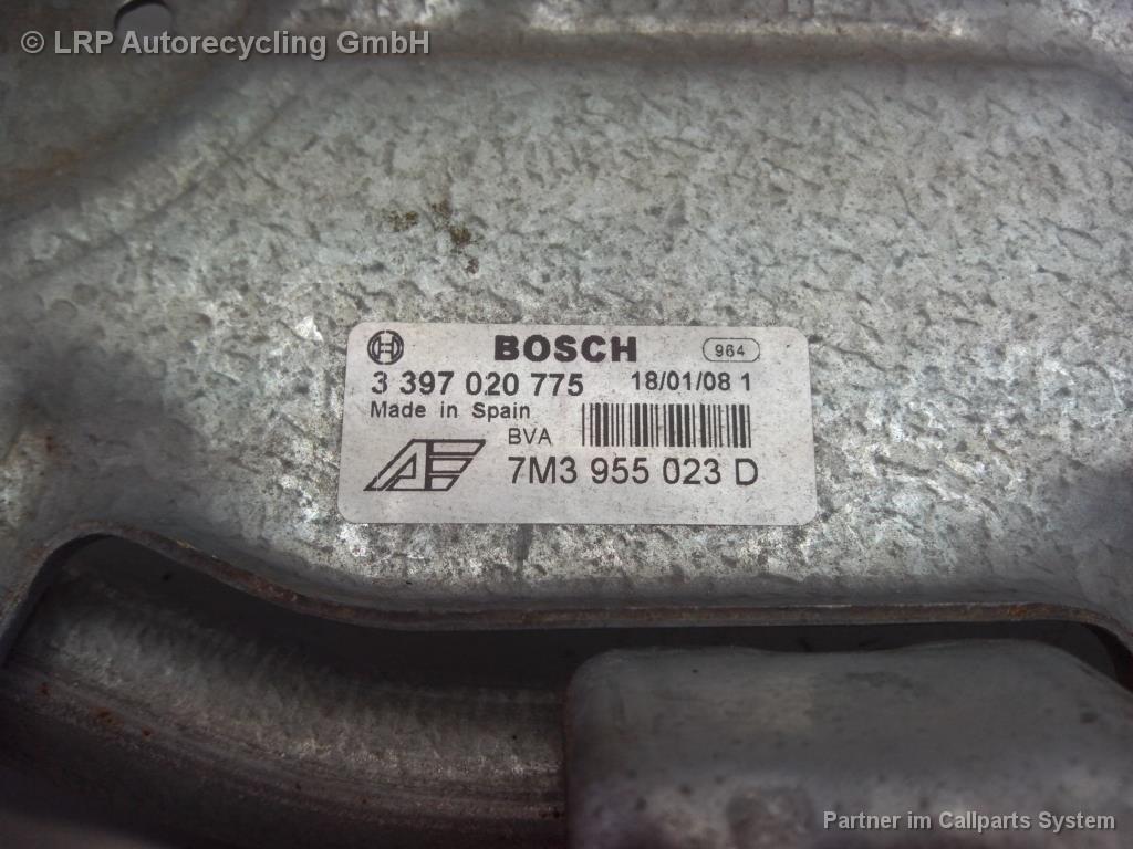 VW Sharan 7M Wischergestänge vorn 7M3955023D 3397020775 BOSCH BJ2008