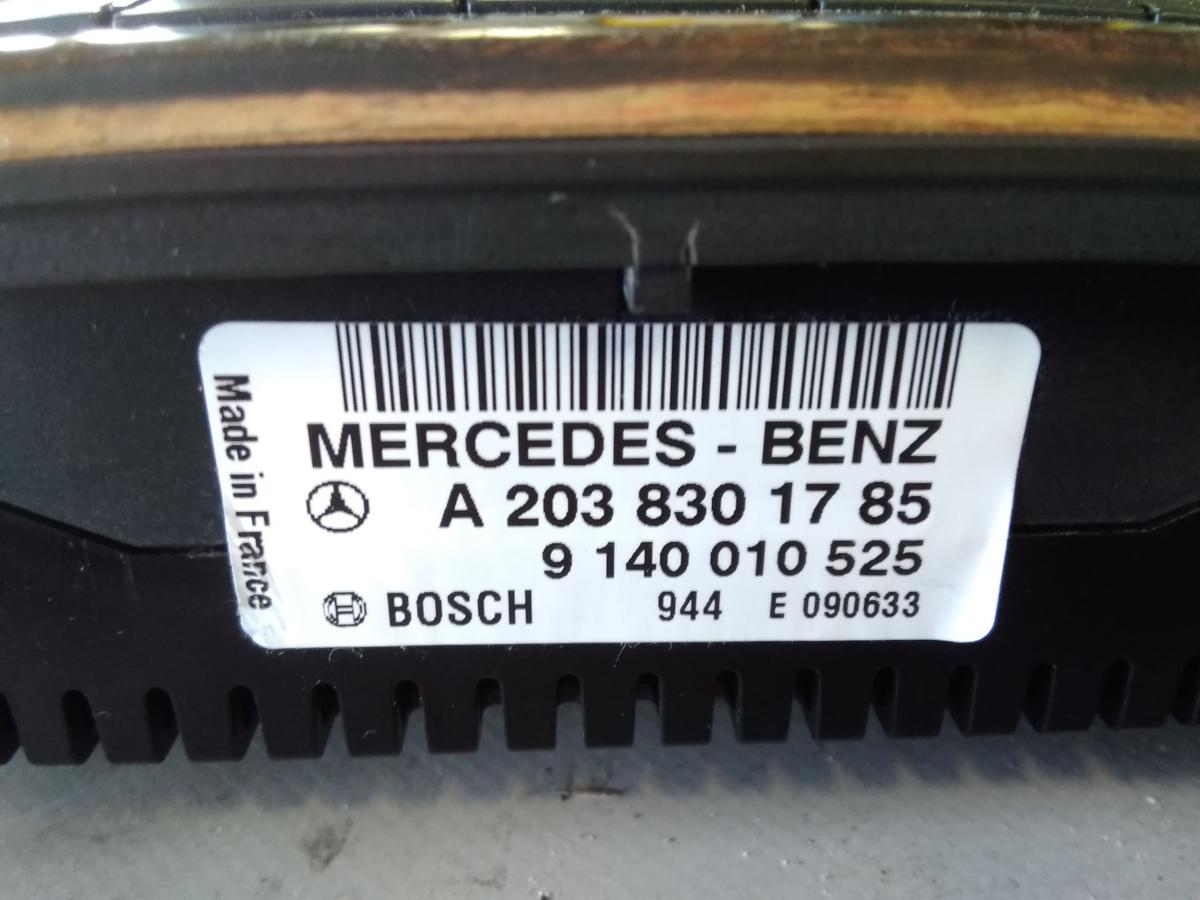 Mercedes C Klasse W203 Klimabedienteil Heizungsregulierung 2038301785 BJ2004