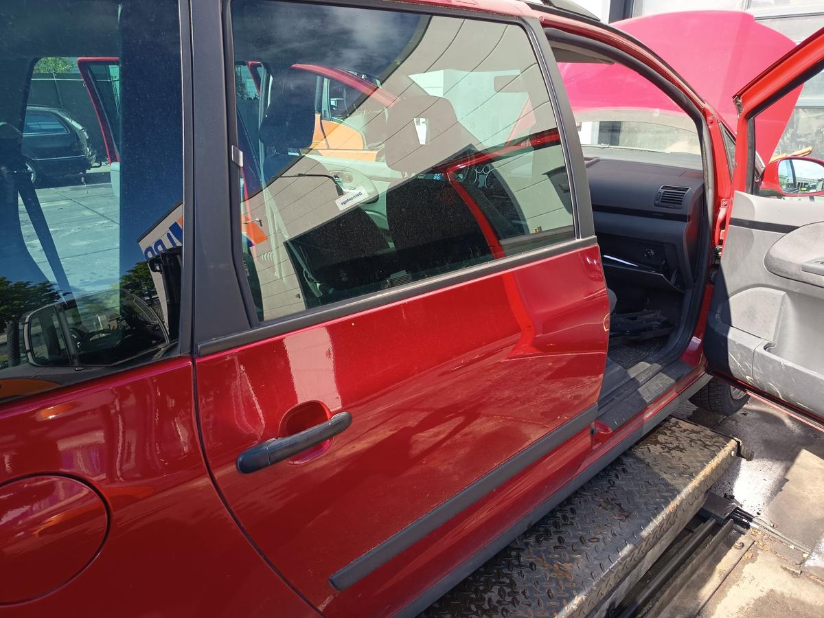 VW Sharan 7M original T&uuml;r hinten rechts Fond K3A Paprikarot Bj 2005