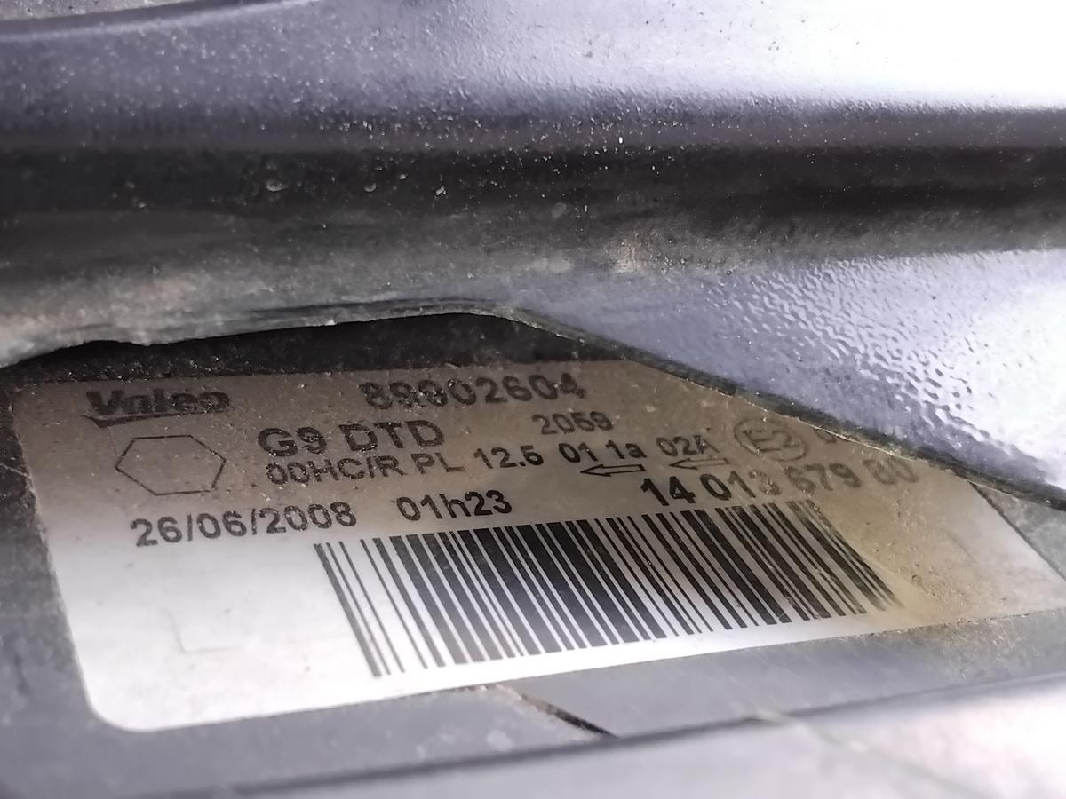 Citroen Jumpy III original Scheinwerfer rechts Valeo Halogen mit LWR BJ2008