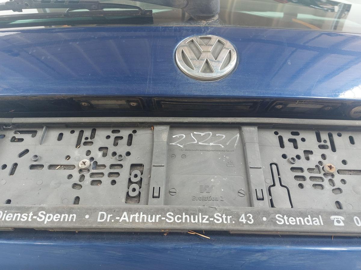VW Passat 3BG Heckklappe mit Heckscheibe Kombi Variant LC5X Inkyblue Perl